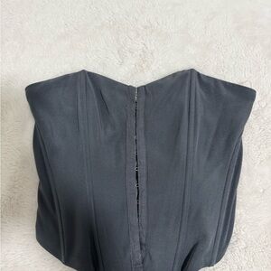 Princess Polly Gray corset Top
